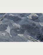SOLID CAMO JACQUARD DENIM TRUCKER JACKET MENS