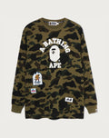 MULTI LABEL 1ST CAMO L/S TEE LADIES