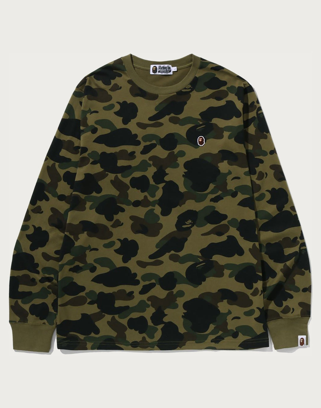 1ST CAMO ONE POINT LS TEE MENS