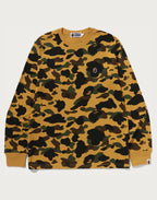 1ST CAMO ONE POINT LS TEE MENS