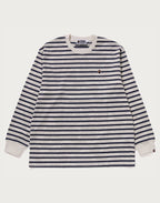 SOLID CAMO ONE POINT RELAXED FIT STRIPE LS TEE MENS