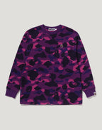 COLOR CAMO ONE POINT L/S TEE LADIES