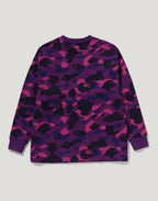 COLOR CAMO ONE POINT L/S TEE LADIES