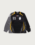 MULTI LOGO RELAXED FIT FOOTBALL LS JERSEY MENS
