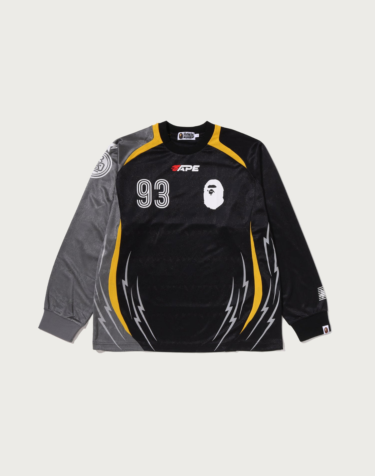 MULTI LOGO RELAXED FIT FOOTBALL LS JERSEY MENS