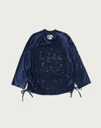 SOLID CAMO LACE FOOTBALL OVERSIZE LS TEE LADIES