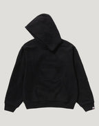 PADDED SHARK CROPPED FIT PULLOVER HOODIE MENS