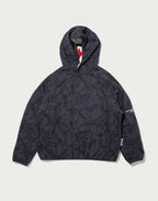 BAPE BY KAZUKI KURAISHI PIXELATE CAMO SHARK RELAXED FIT HOODIE MENS
