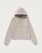 NEON CAMO JACQUARD PULLOVER HOODIE LADIES
