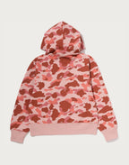 1ST CAMO ONE POINT PULLOVER HOODIE LADIES