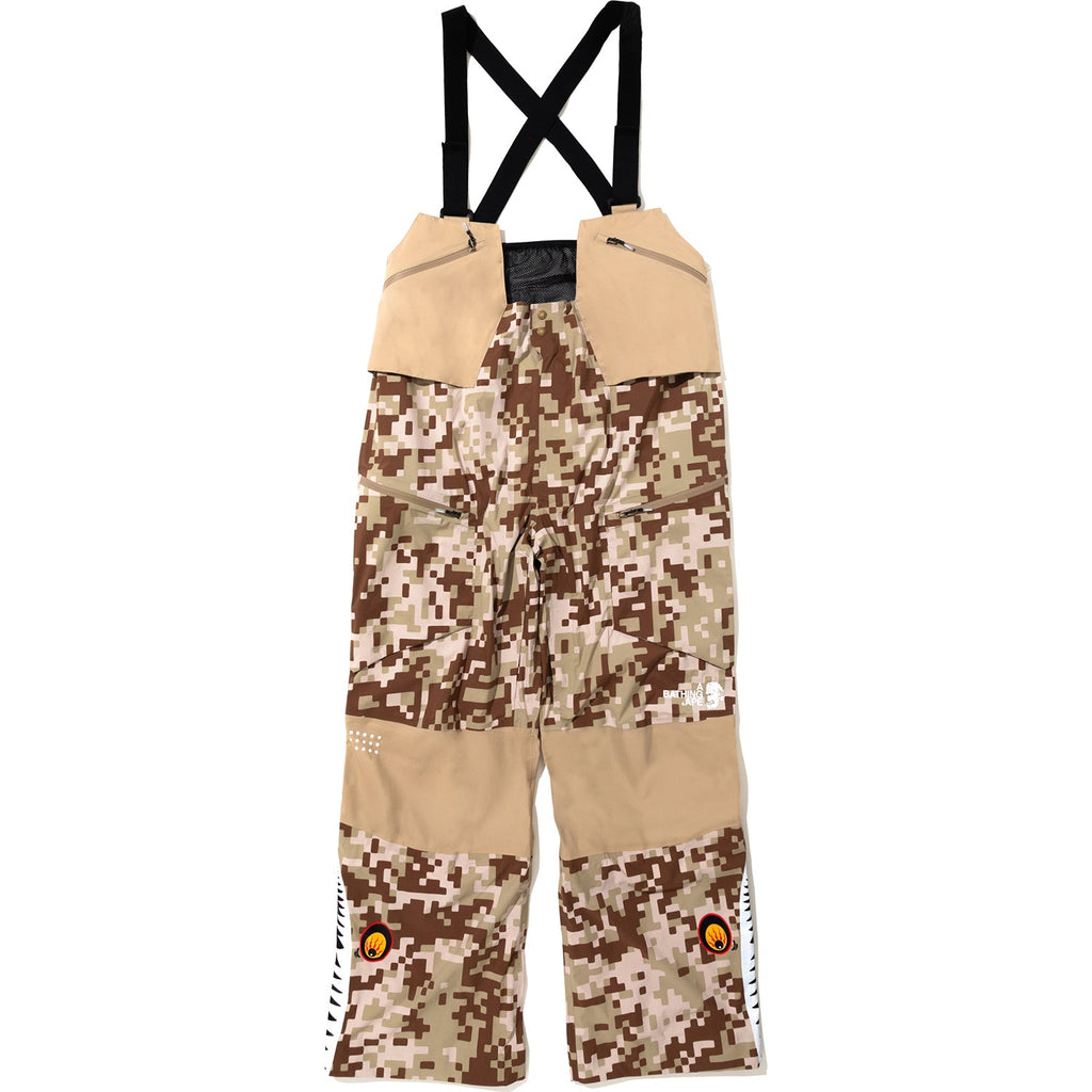 BAPE BY KAZUKI KURAISHI UAP CAMO SHARK SNOWBOARD OVERALLS MENS