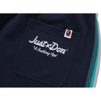 BAPE X JUST DON COLOR CAMO STA RELAXED FIT TRACK PANTS MENS