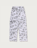 COLOR CAMO STRAIGHT SWEAT PANTS LADIES