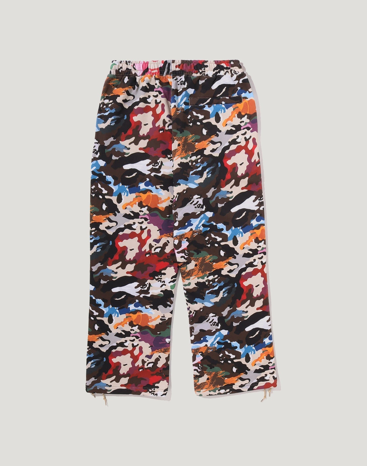 HYBRID CAMO APE FACE LOGO RELAXED FIT SWEATPANTS MENS