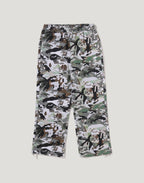 HYBRID CAMO APE FACE LOGO RELAXED FIT SWEATPANTS MENS