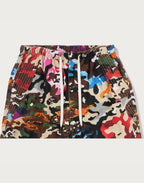 HYBRID CAMO BAPE STA CARGO PARACHUTE PANTS LADIES
