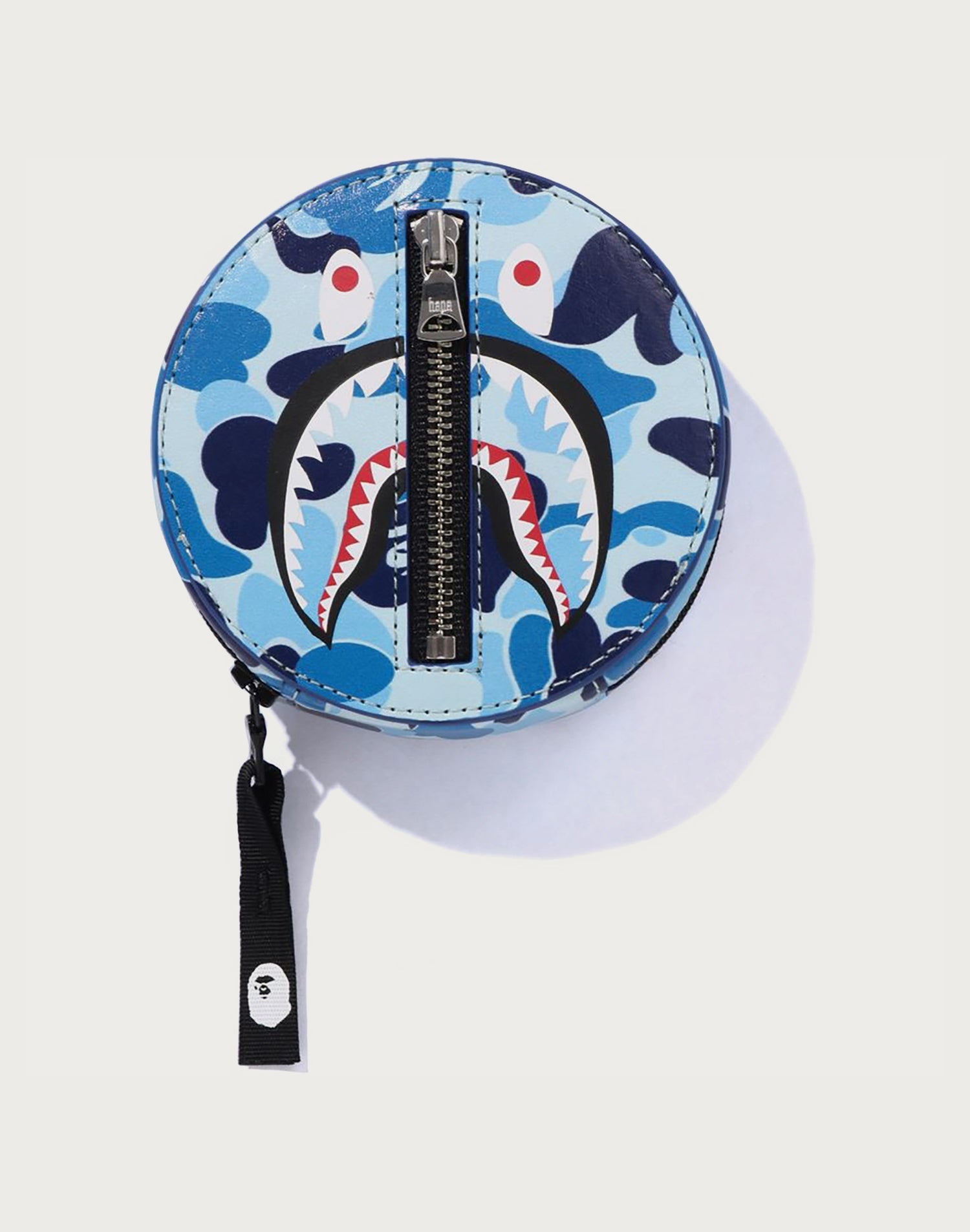 ABC CAMO SHARK COIN CASE MENS