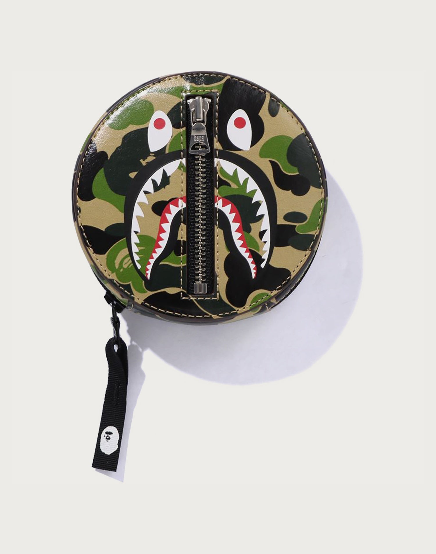 ABC CAMO SHARK COIN CASE MENS