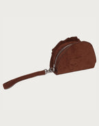 APE HEAD SUEDE EMBOSSED POUCH MENS