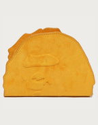 APE HEAD SUEDE EMBOSSED POUCH MENS