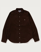 APE HEAD ONE POINT CORDUROY SHIRT MENS