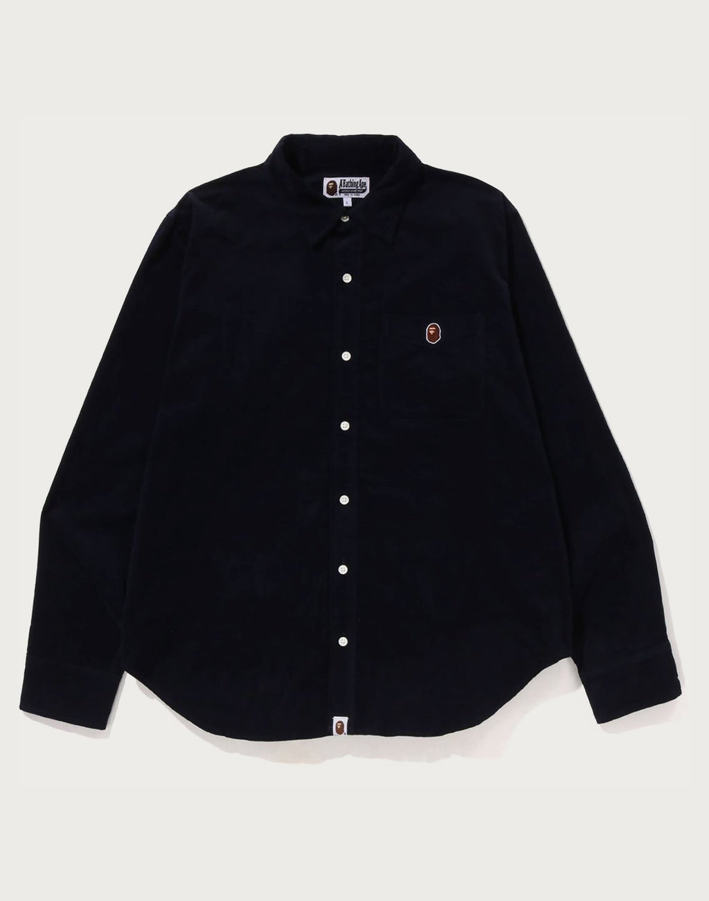 APE HEAD ONE POINT CORDUROY SHIRT MENS