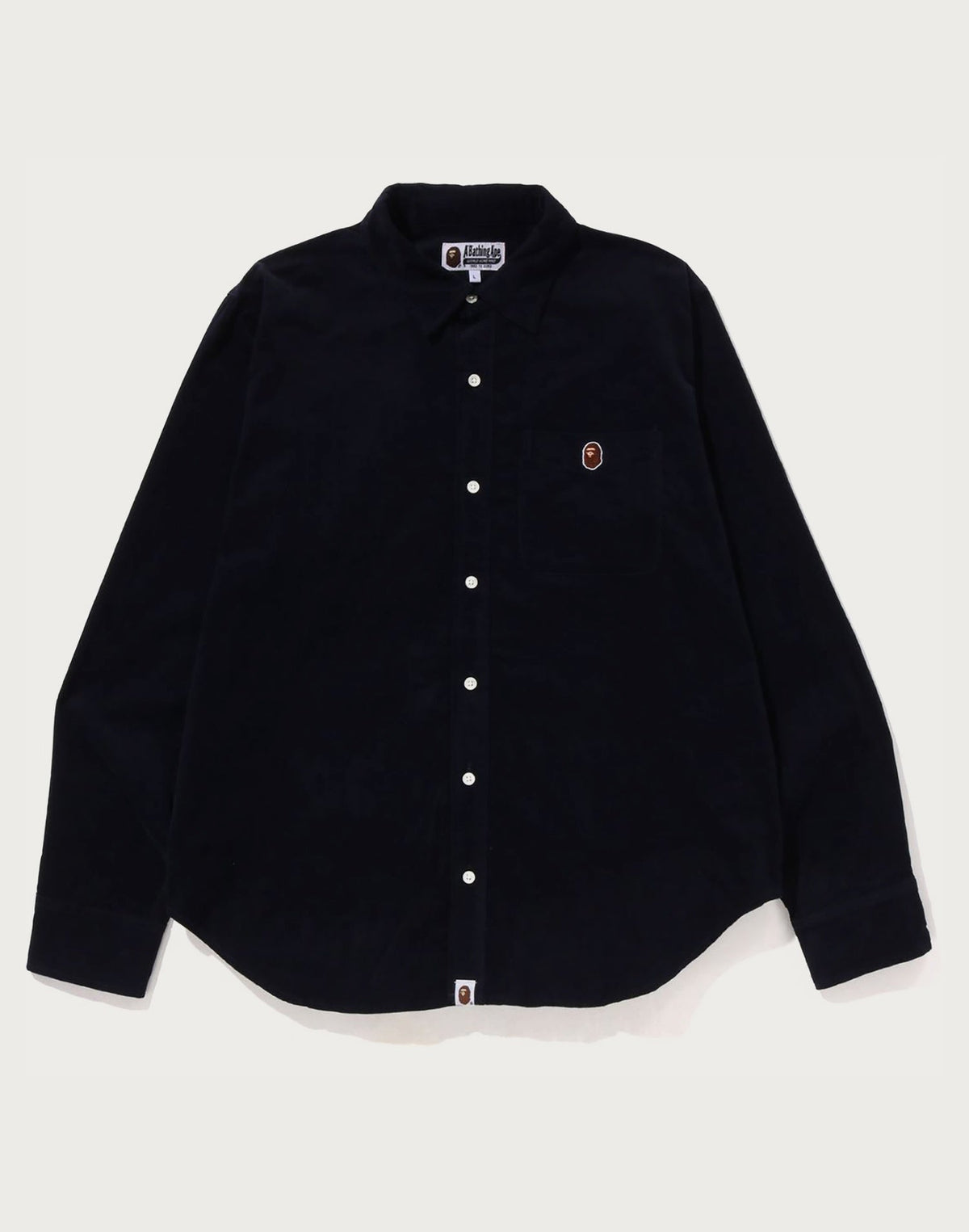 APE HEAD ONE POINT CORDUROY SHIRT MENS
