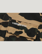 1ST CAMO HEAVY WASHED MULTI POCKET CARGO LS SHIRT MENS