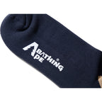 BAPE BY KAZUKI KURAISHI A LOGO SOCKS MENS