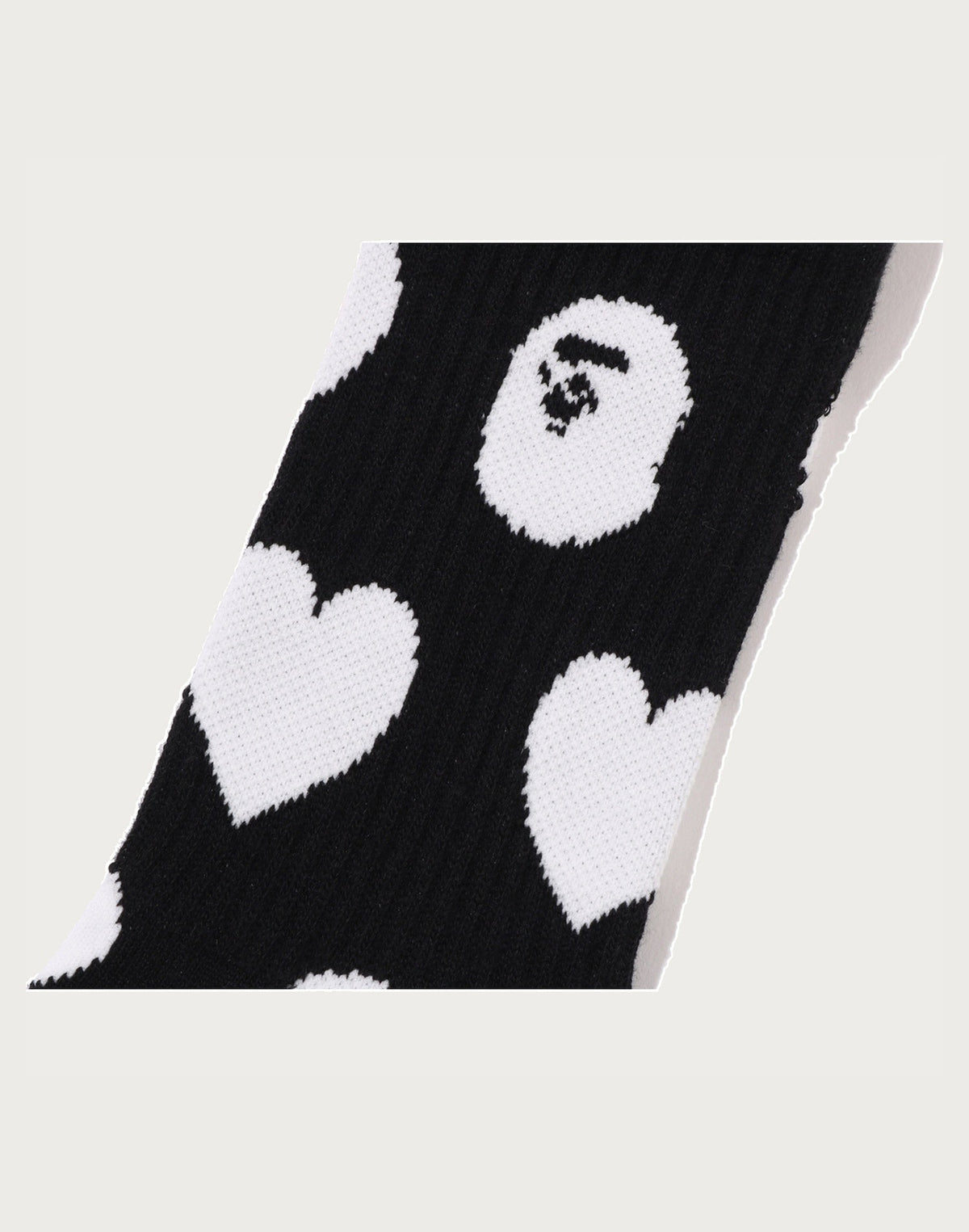 I LOVE BAPE MONOGRAM SOCKS LADIES