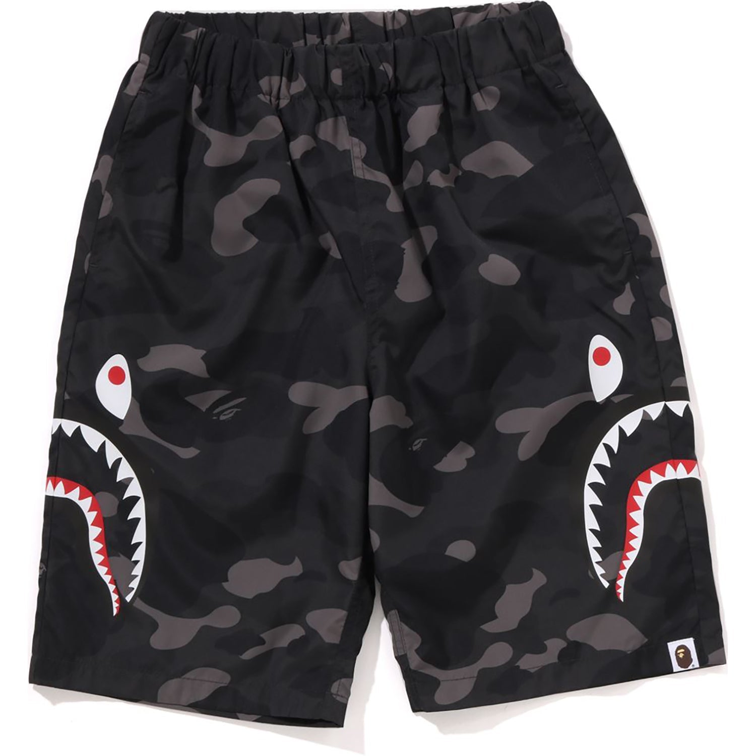 COLOR CAMO SIDE SHARK BEACH SHORTS JR KIDS