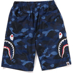 COLOR CAMO SIDE SHARK BEACH SHORTS JR KIDS