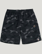 COLOR CAMO APE HEAD ONE POINT BEACH SHORTS MENS