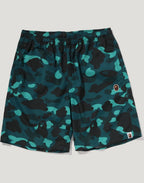 COLOR CAMO APE HEAD ONE POINT BEACH SHORTS MENS