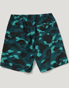 COLOR CAMO APE HEAD ONE POINT BEACH SHORTS MENS