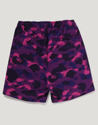 COLOR CAMO METAL APE HEAD RELAXED FIT SWEAT SHORTS MENS