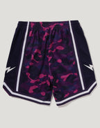 COLOR CAMO MESH RELAXED FIT SHORTS MENS