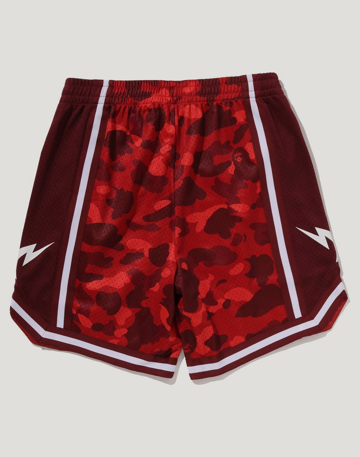 COLOR CAMO MESH RELAXED FIT SHORTS MENS