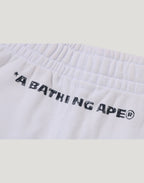 HEAVY WASH HAND DRAW FOOTBALL LOGO RELAXED FIT SWEAT SHORTS MENS
