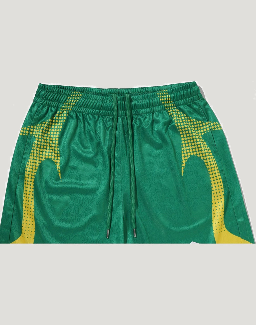 APE FLAME MONOGRAM JACQUARD RELAXED FIT FOOTBALL SHORTS MENS