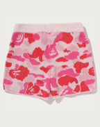 ABC CAMO TOWEL JACQUARD SHORTS LADIES
