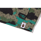 BAPE BY KAZUKI KURAISHI CAMO BELTED 3 LAYER CARGO SHORTS MENS