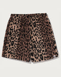 BAPE BY KAZUKI KURAISHI LEOPARD JACQUARD SHORTS MENS