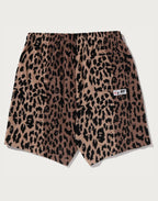 BAPE BY KAZUKI KURAISHI LEOPARD JACQUARD SHORTS MENS