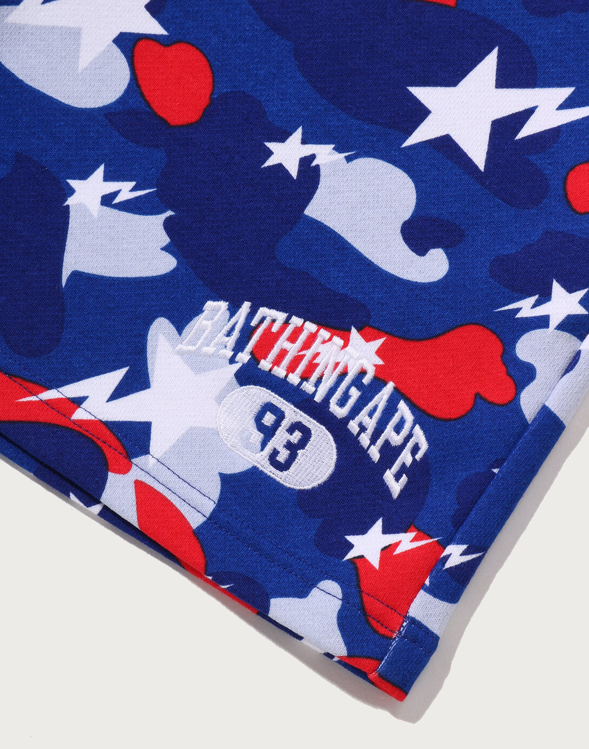 STA STRIKE CAMO SWEAT SHORTS LADIES