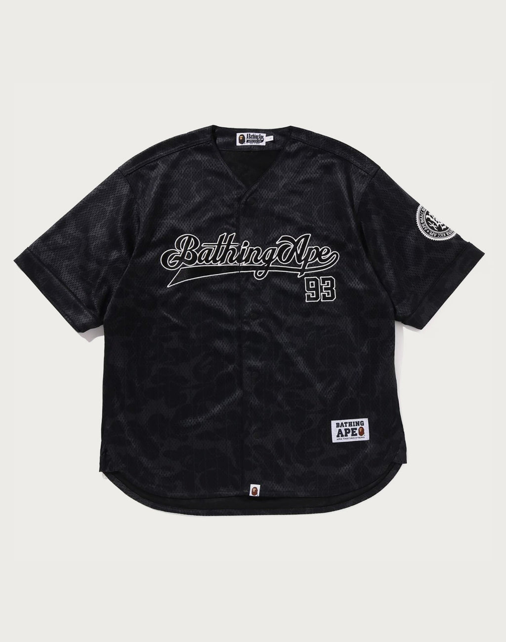 CAMO STRIPE BASEBALL SHIRT MENS