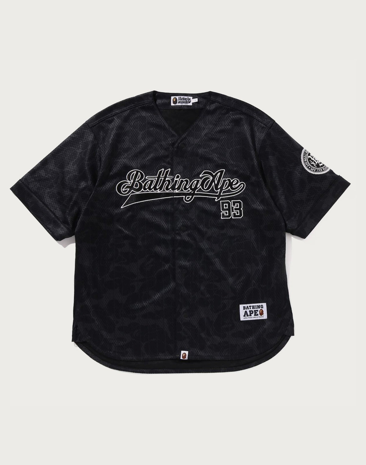 CAMO STRIPE BASEBALL SHIRT MENS