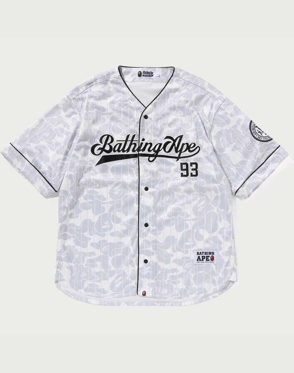 CAMO STRIPE BASEBALL SHIRT MENS