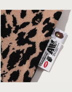 BAPE BY KAZUKI KURAISHI LEOPARD JACQUARD SS SHIRT MENS