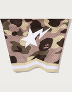 COLOR CAMO MESH WARM UP RELAXED FIT SHIRT MENS
